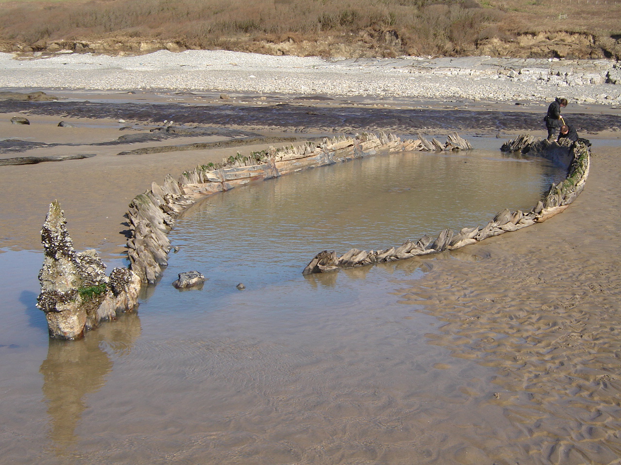 The Marros Sands Wreck in 2014